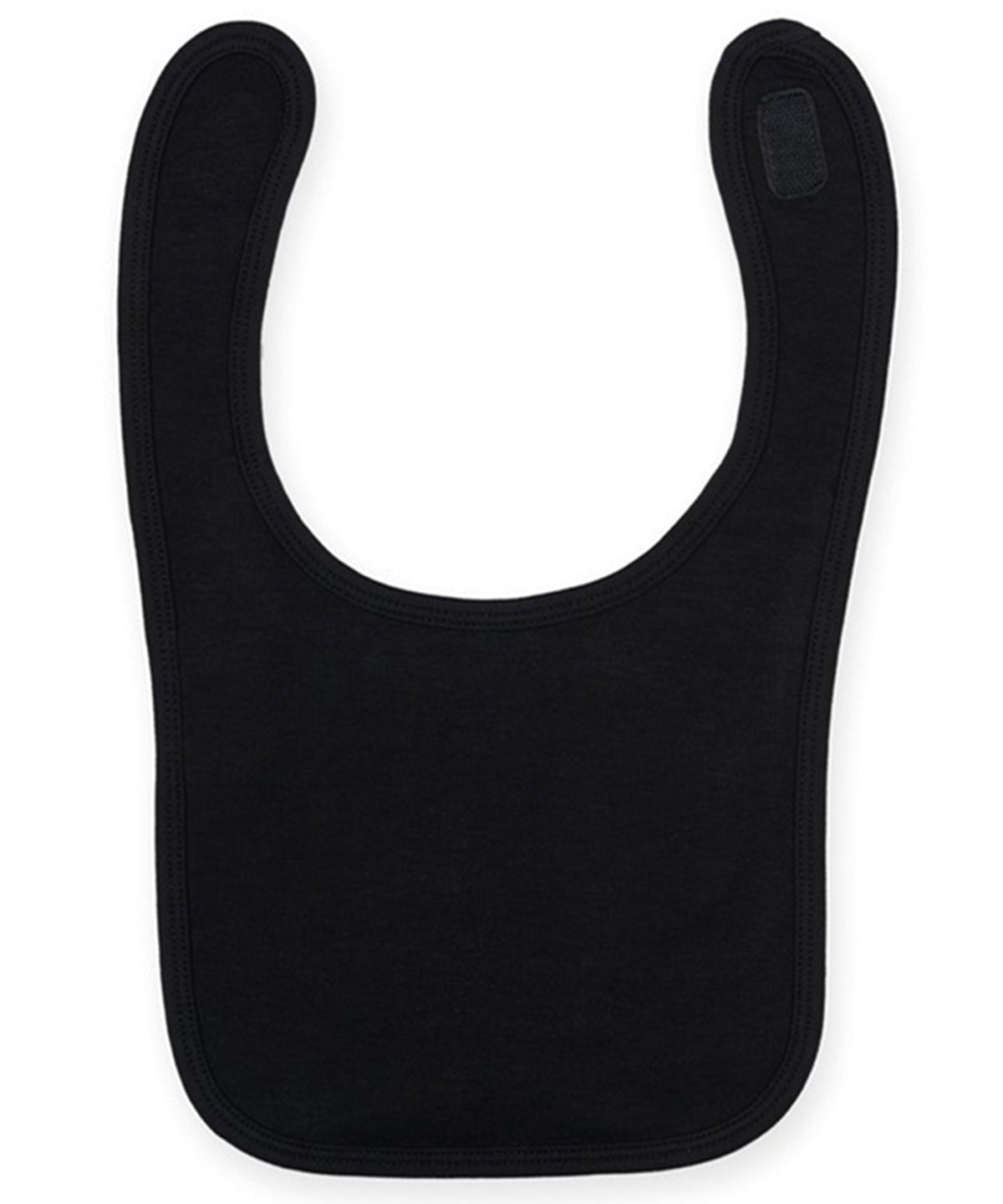 Bibs - Mjukt och Vändbart Haklapp för Små Barn Black One size