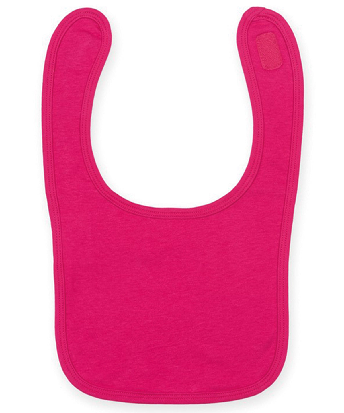 Bibs - Mjukt och Vändbart Haklapp för Små Barn Fuchsia One size