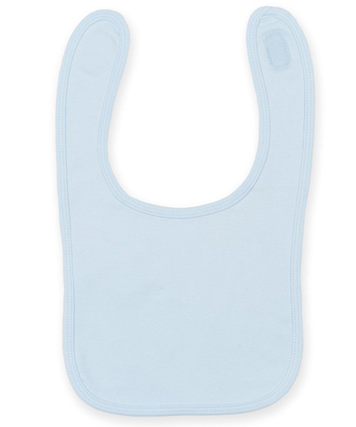 Bibs - Mjukt och Vändbart Haklapp för Små Barn Pale Blue One size