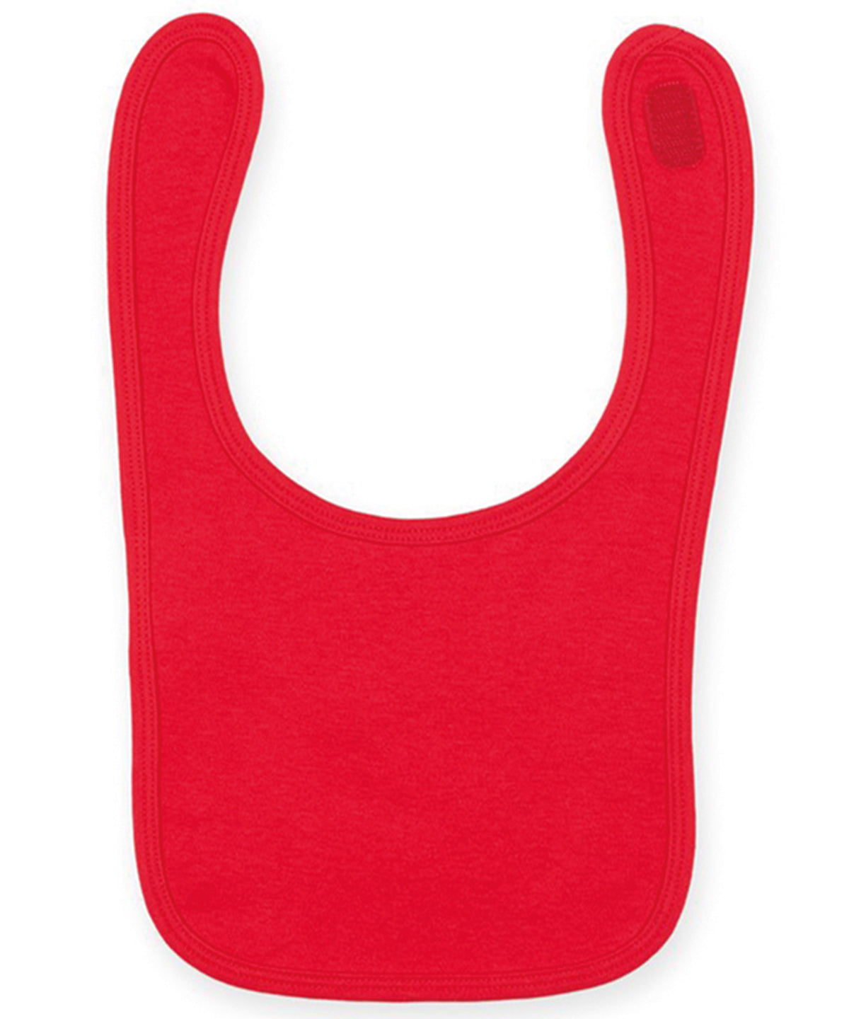 Bibs - Mjukt och Vändbart Haklapp för Små Barn Red One size