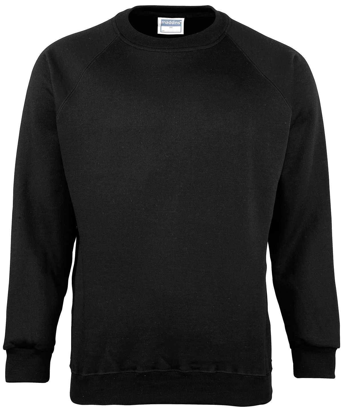 Sweatshirts - Mångsidig och Lättskött Sweatshirt för Arbete och Fritid Black