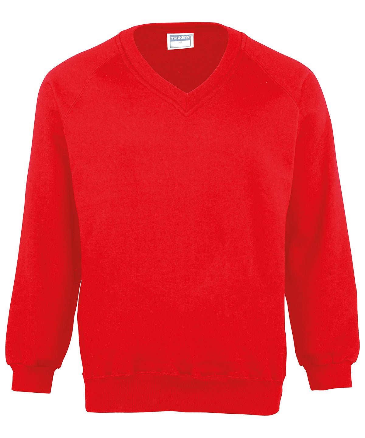 Sweatshirts - V-ringad Sweatshirt för Barn Red