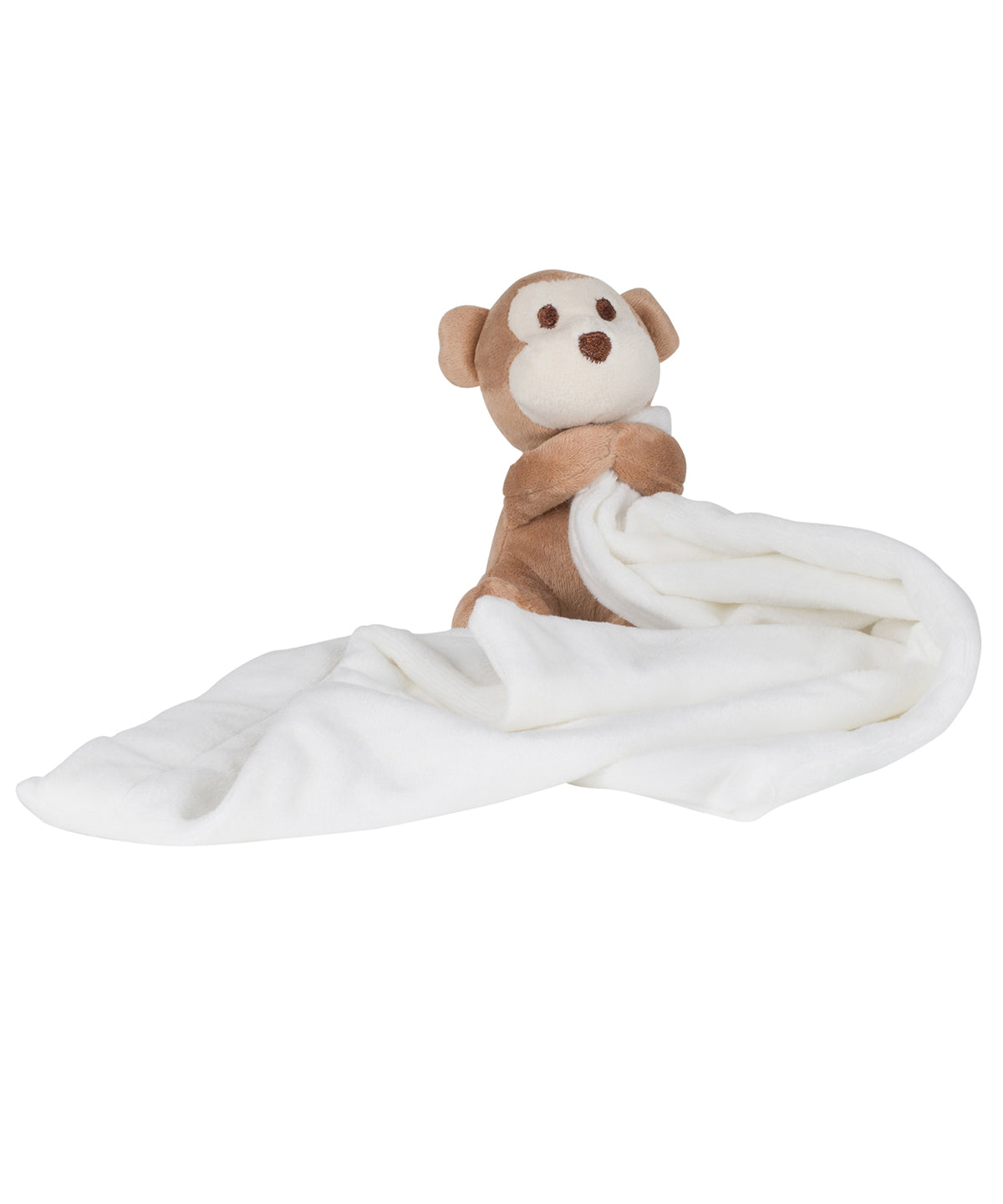 Soft Toys - Mysig Apa Snuttefilt för Barn Cream M