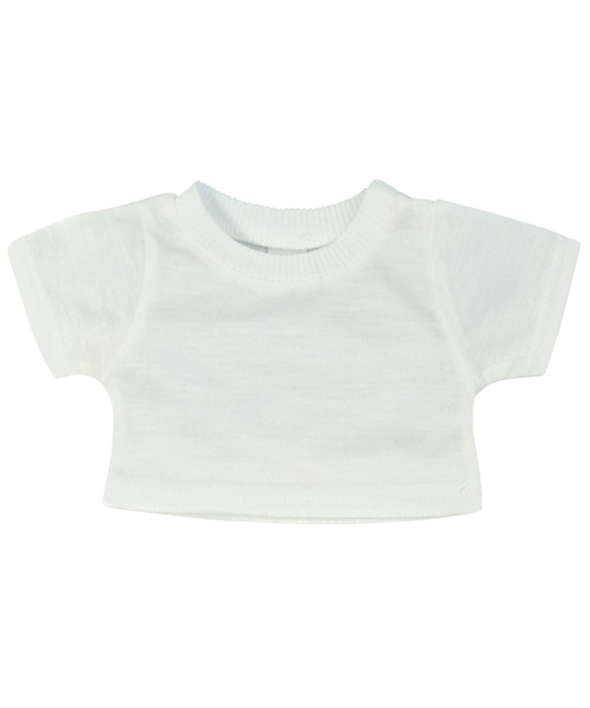 Soft Toys - Teddy t-shirt i 100% bomull Sublimation White