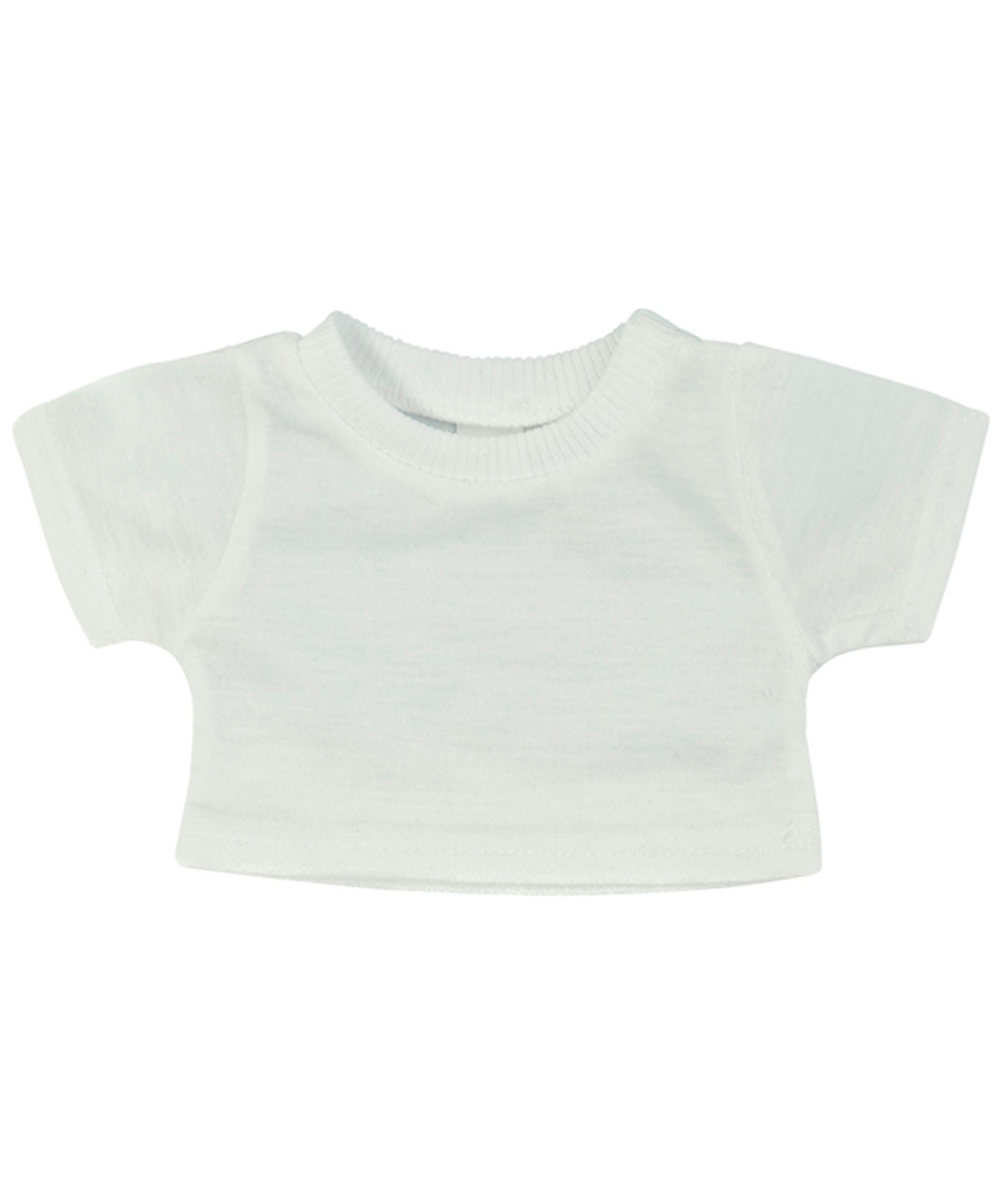 Soft Toys - Teddy t-shirt i 100% bomull White