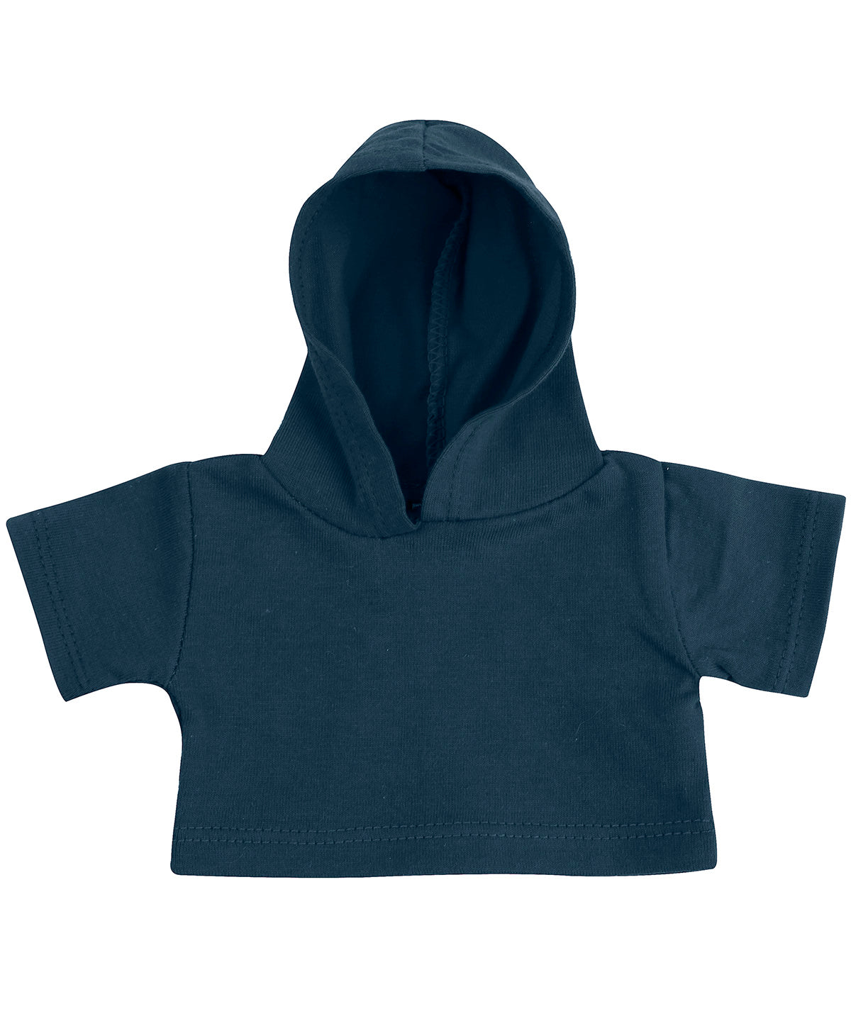 Soft Toys - Teddy hoodie i bomull för barn Navy