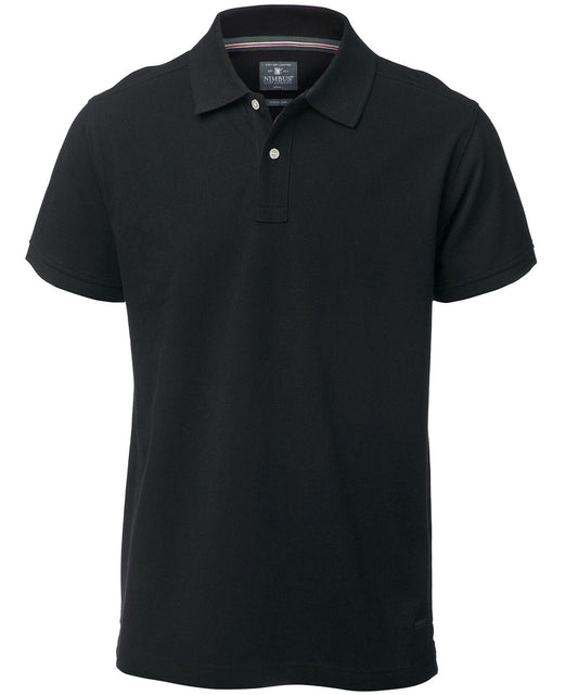 Polos - Yale lyxig klassisk polo – stilren passform Black