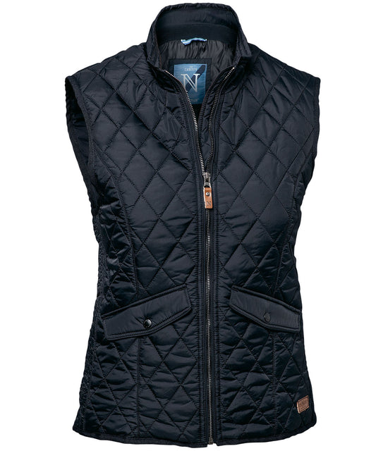 Gilets & Body Warmers - Elegant Damgilet med Diamantquiltning Midnight Blue