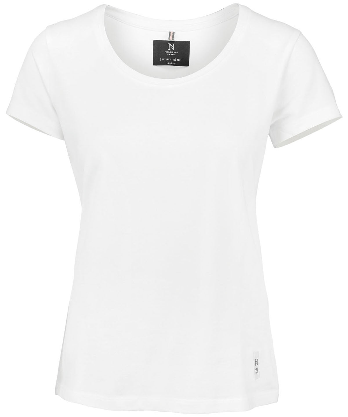 T-Shirts - Mångsidig piqué för dam – sportig elegans White