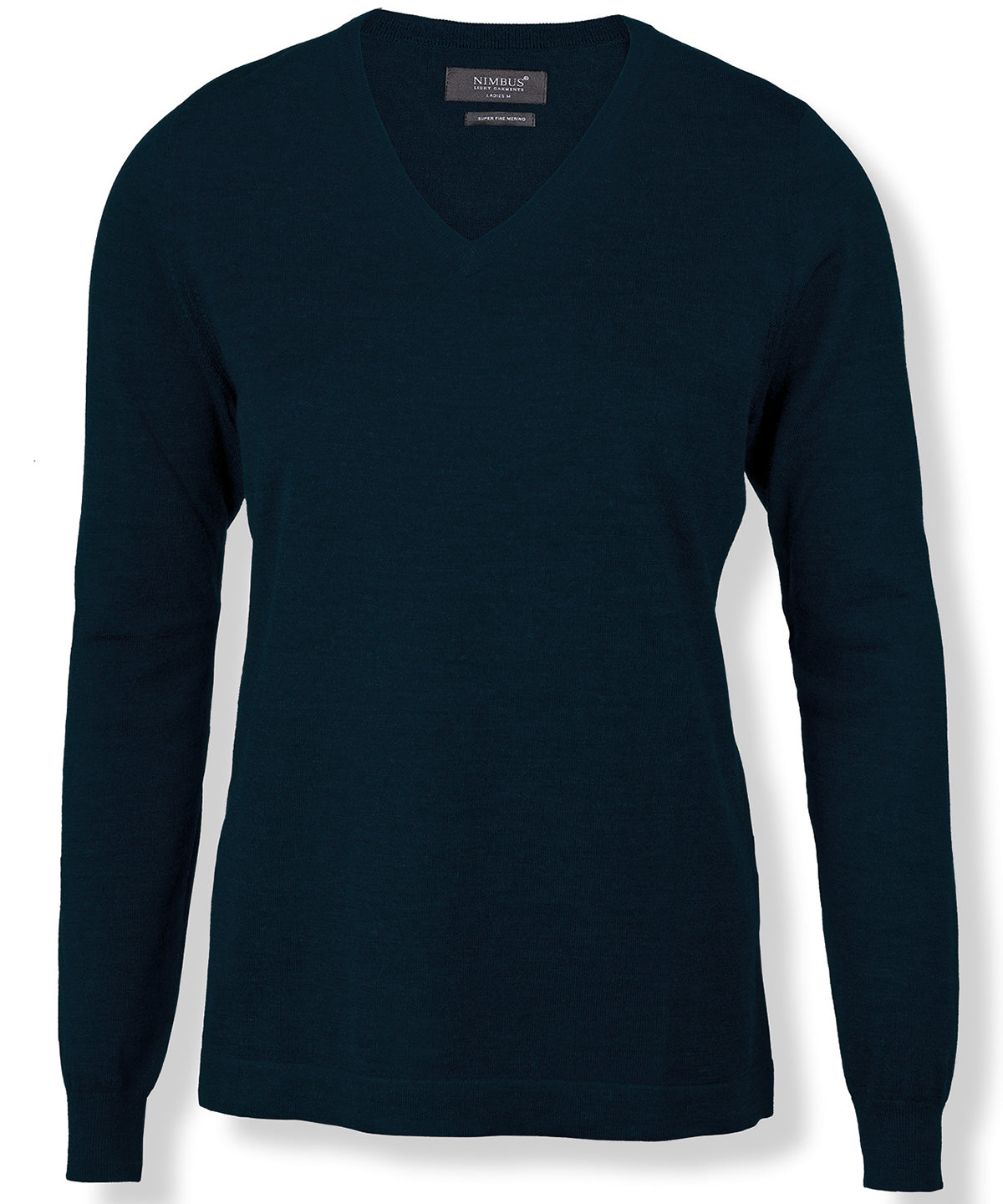 Knitted Jumpers - Ashbury Damtröja i Lyxig Merinoblandning Navy