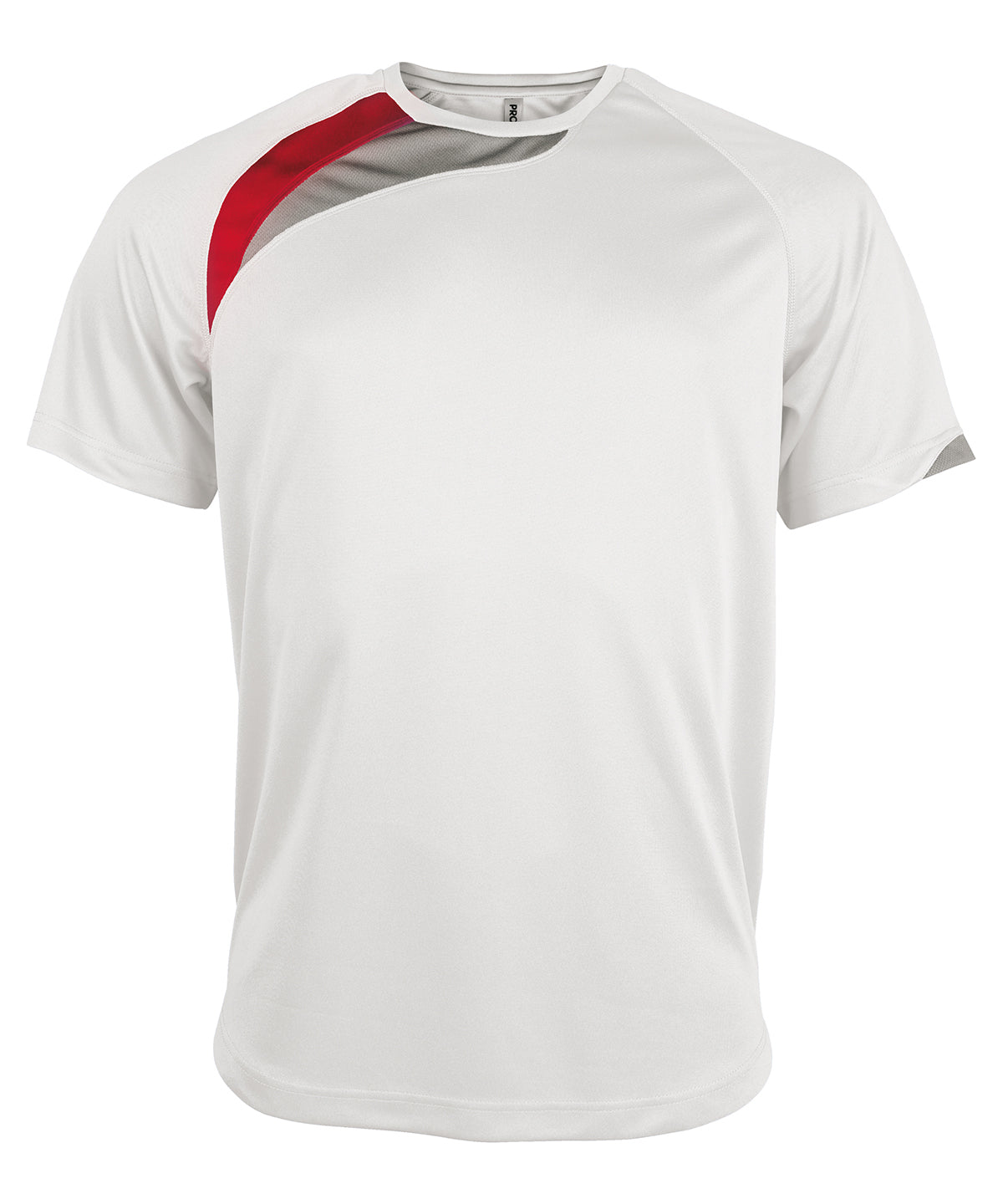 T-Shirts - Pro duffel perfekt för sport och äventyr White Red Storm Grey