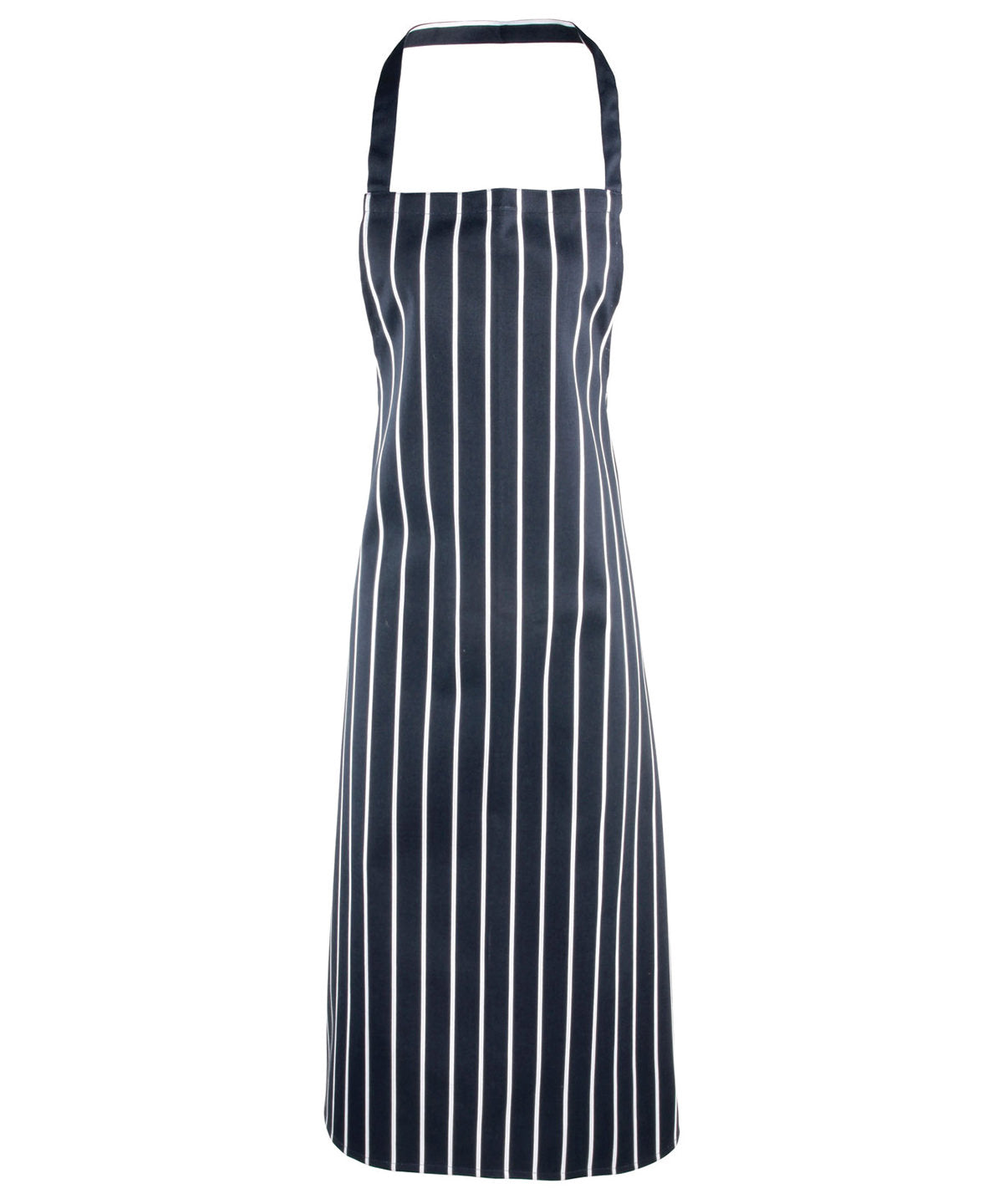 Aprons - Randigt Bib Förkläde Navy White One size