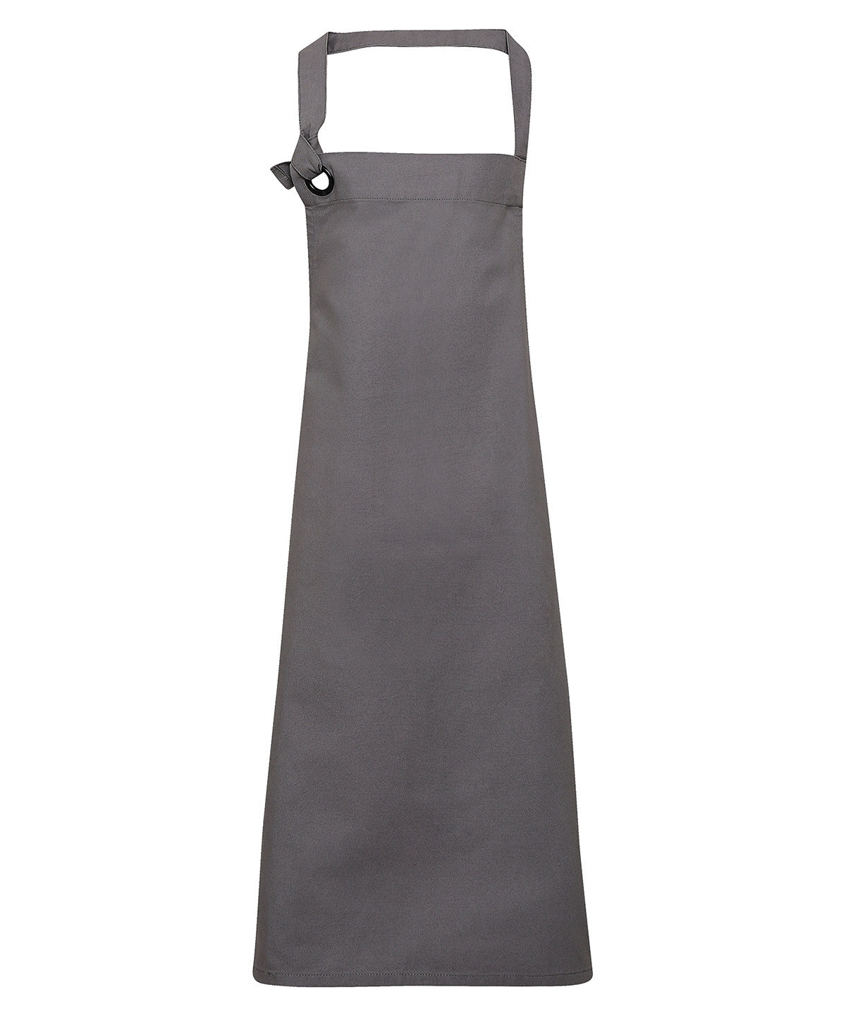 Aprons - Tung Bomullscanvas Bibförkläde Dark Grey One size