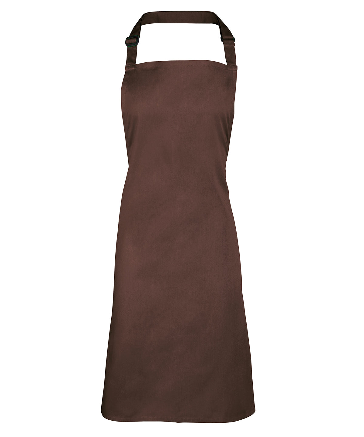 Aprons - Klassiskt Bib-Förkläde Brown One size