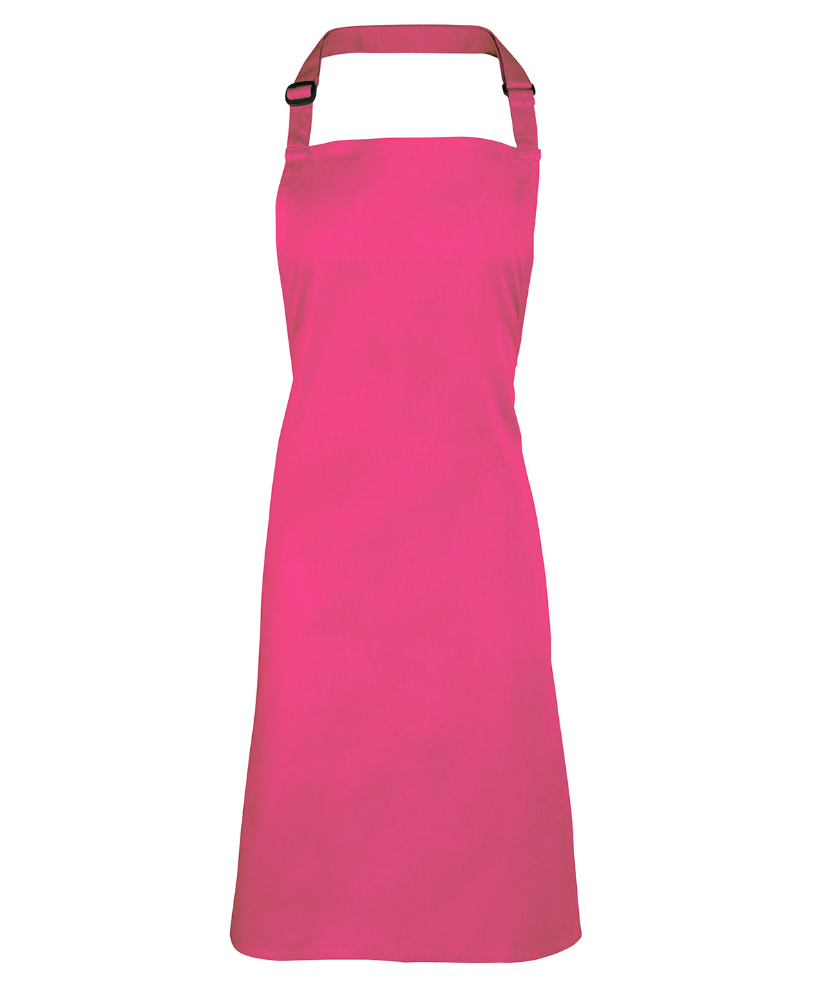 Aprons - Klassiskt Bib-Förkläde Hot Pink One size