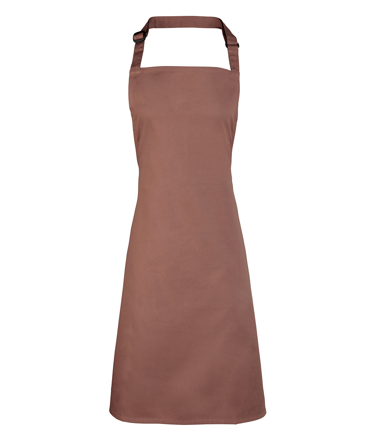 Aprons - Klassiskt Bib-Förkläde Mocha One size