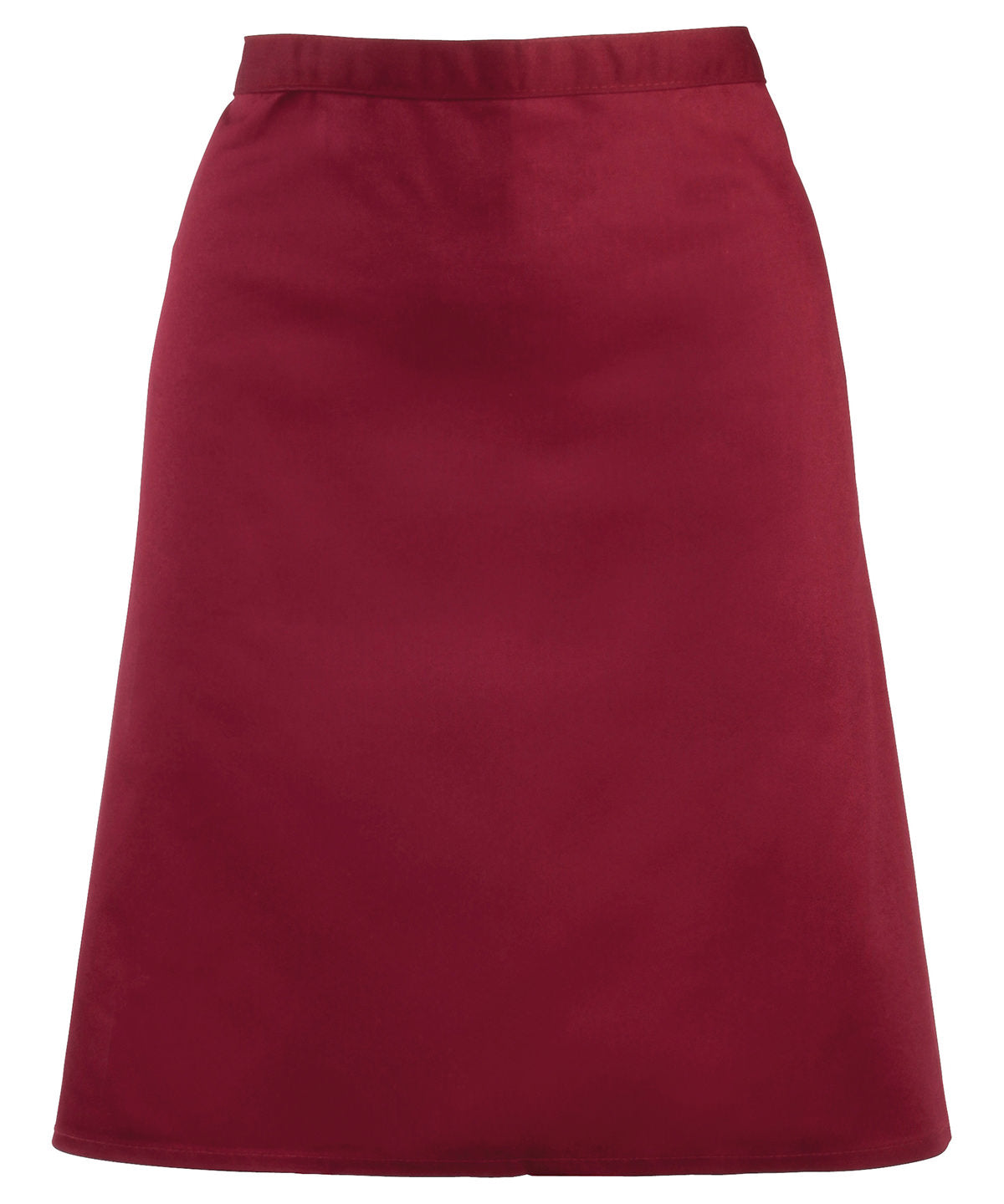 Aprons - Mellanstorlek Midjeförkläde Burgundy One size