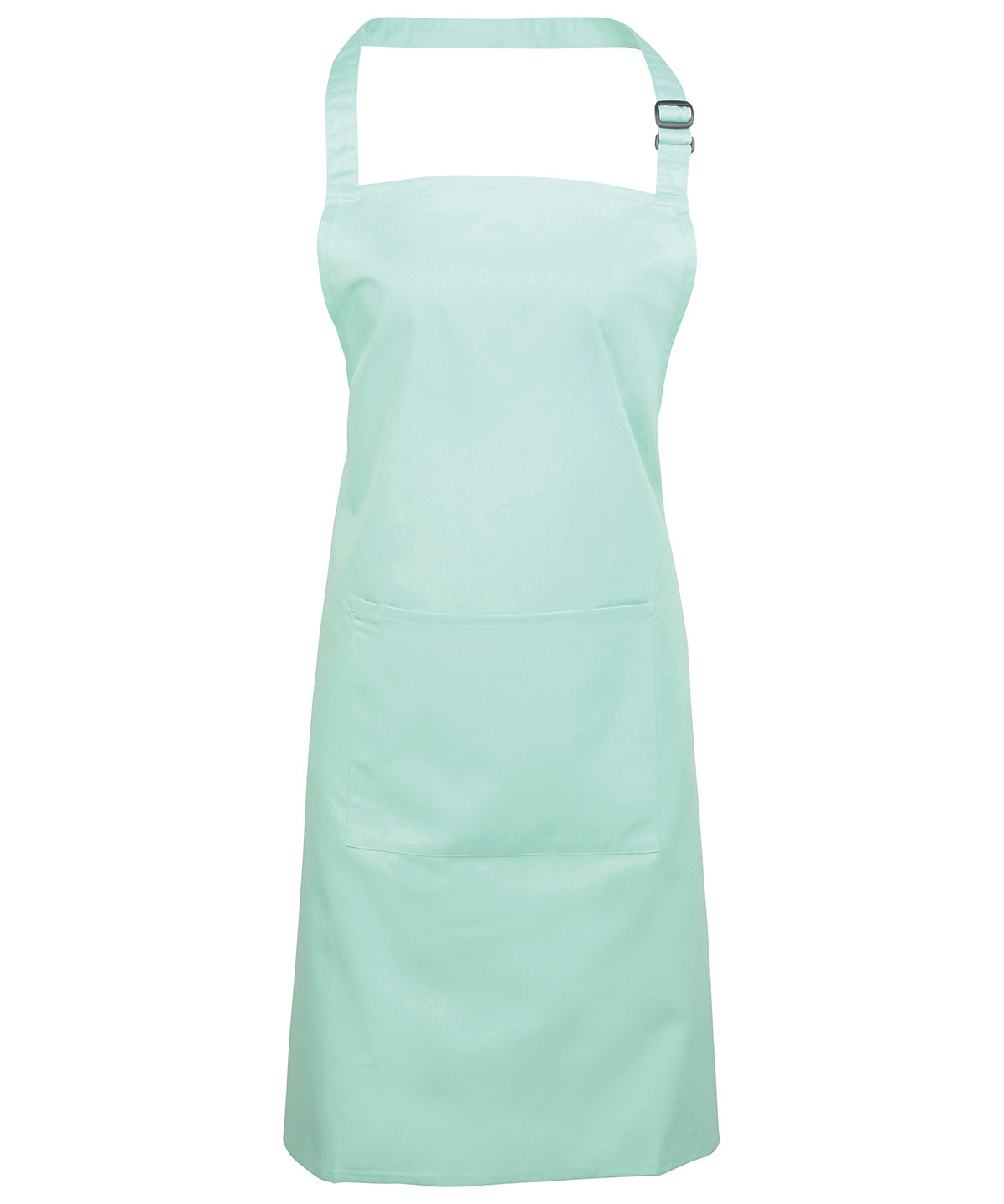 Aprons - Klassiskt Bib-Förkläde med Ficka Aqua One size