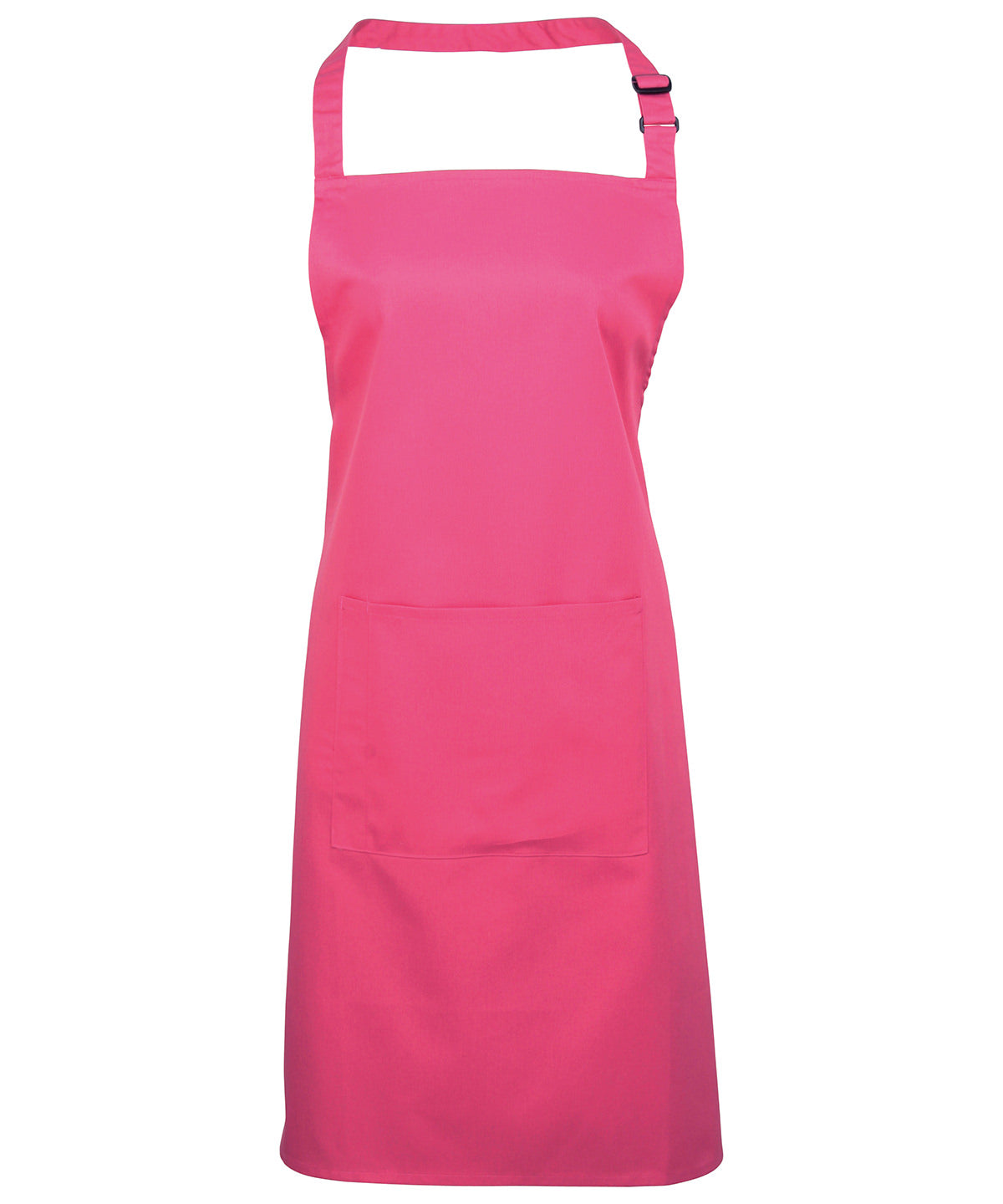 Aprons - Klassiskt Bib-Förkläde med Ficka Hot Pink One size