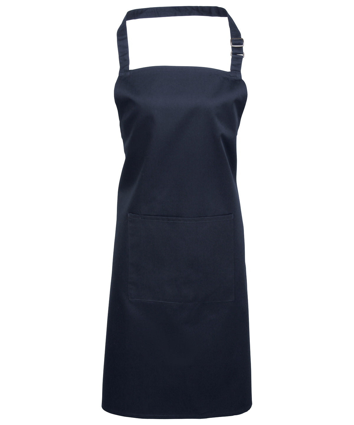 Aprons - Klassiskt Bib-Förkläde med Ficka Navy One size