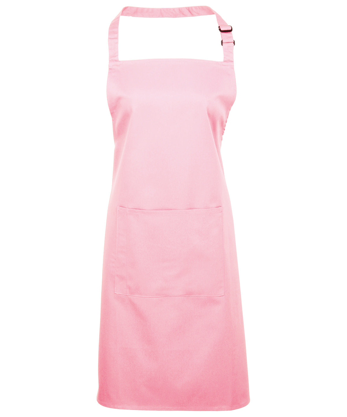 Aprons - Klassiskt Bib-Förkläde med Ficka Pink One size