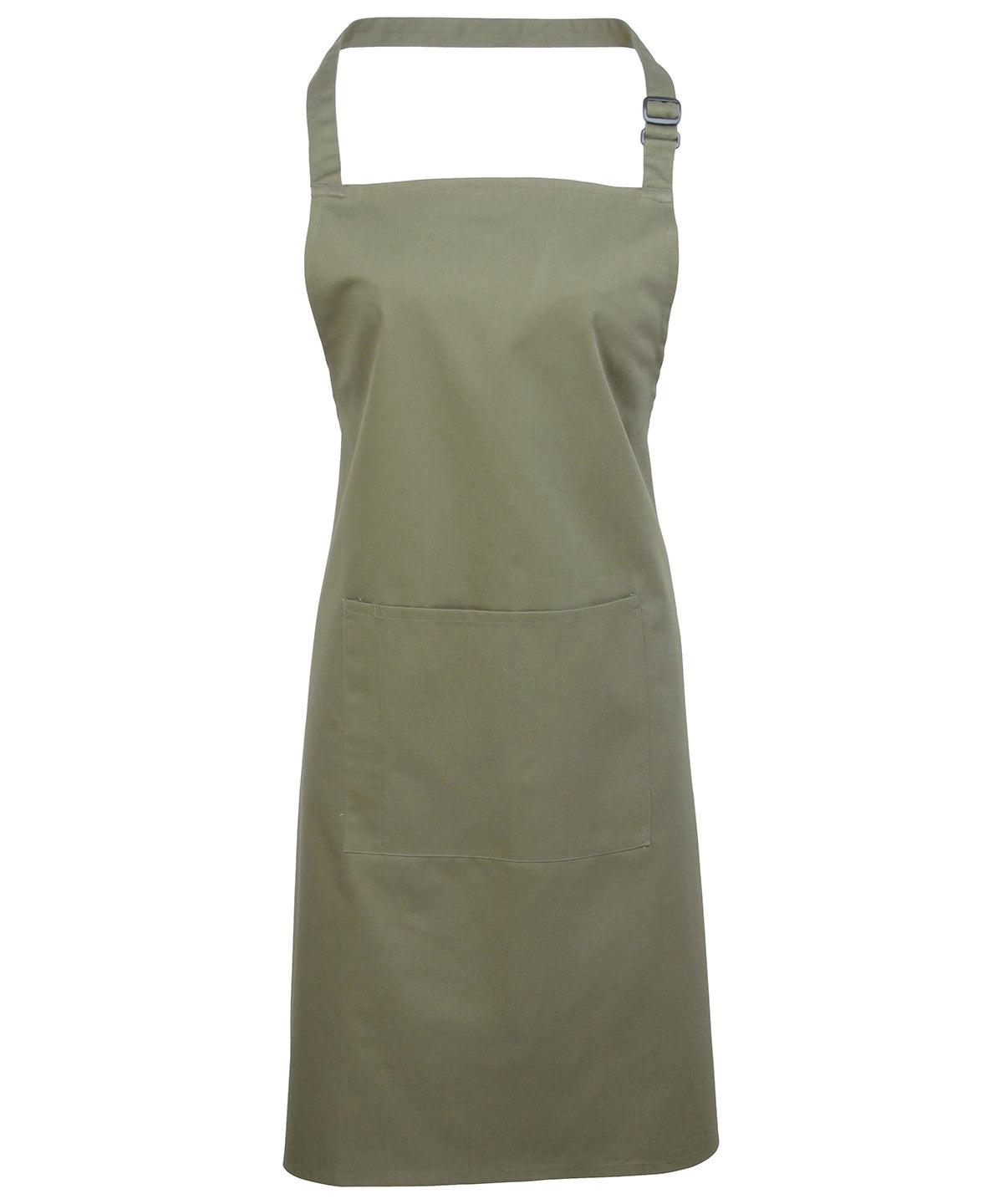 Aprons - Klassiskt Bib-Förkläde med Ficka Sage One size