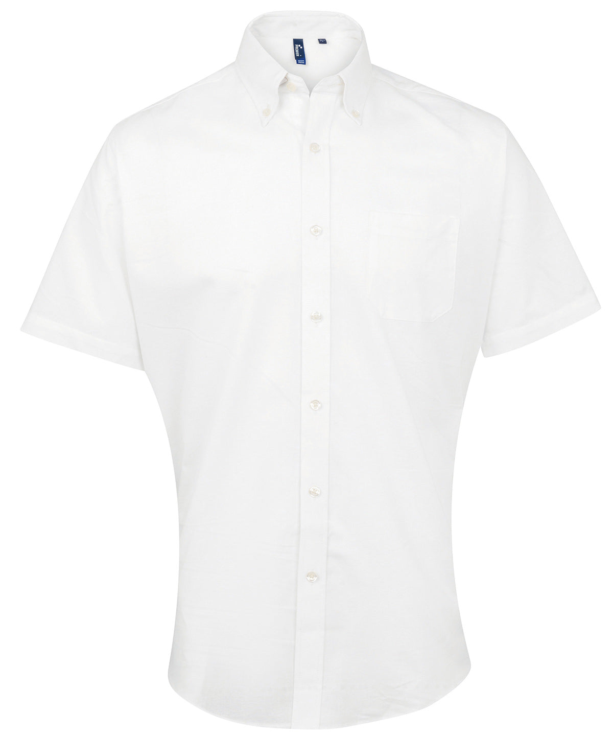 Shirts - Kortärmad Oxford-skjorta för herrar White