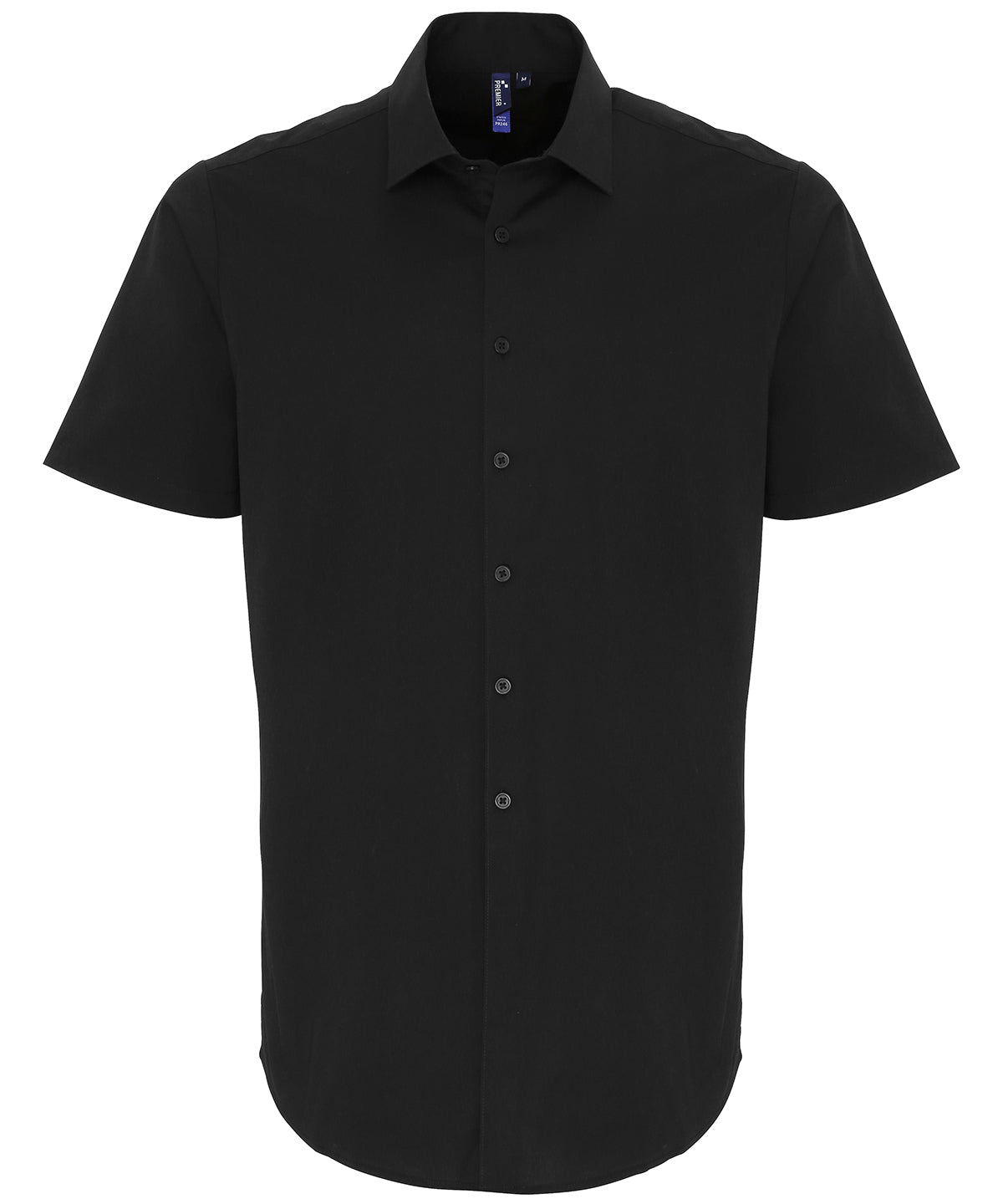 Shirts - Stilren och Bekväm Kortärmad Skjorta för Herrar Black