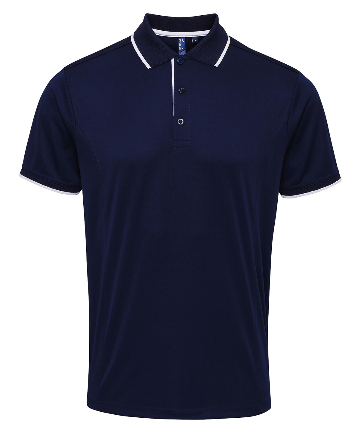 Polos - Kontrast Coolchecker Polo Navy White