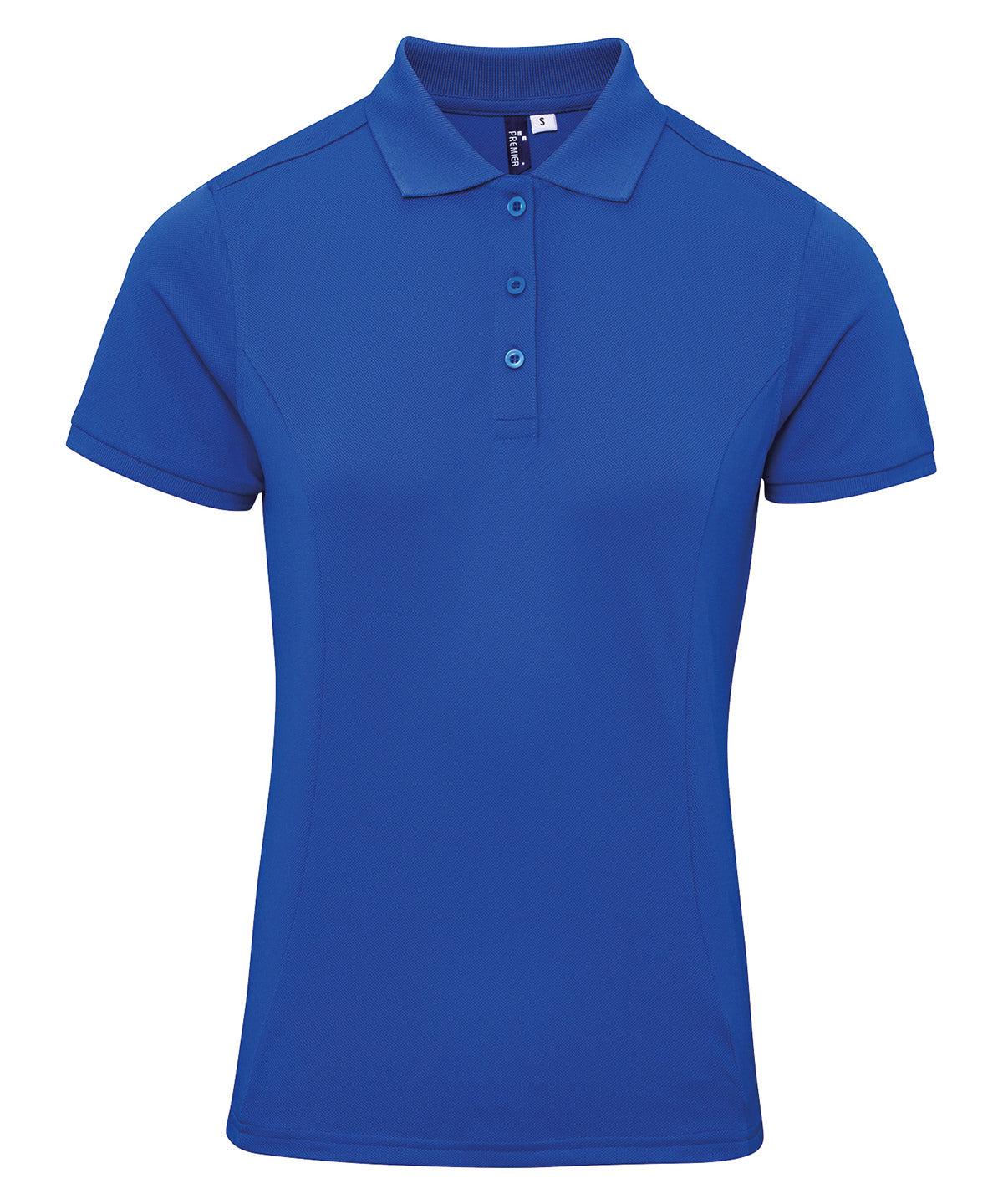 Polos - Dam Coolchecker Plus Piqué-Polo Royal