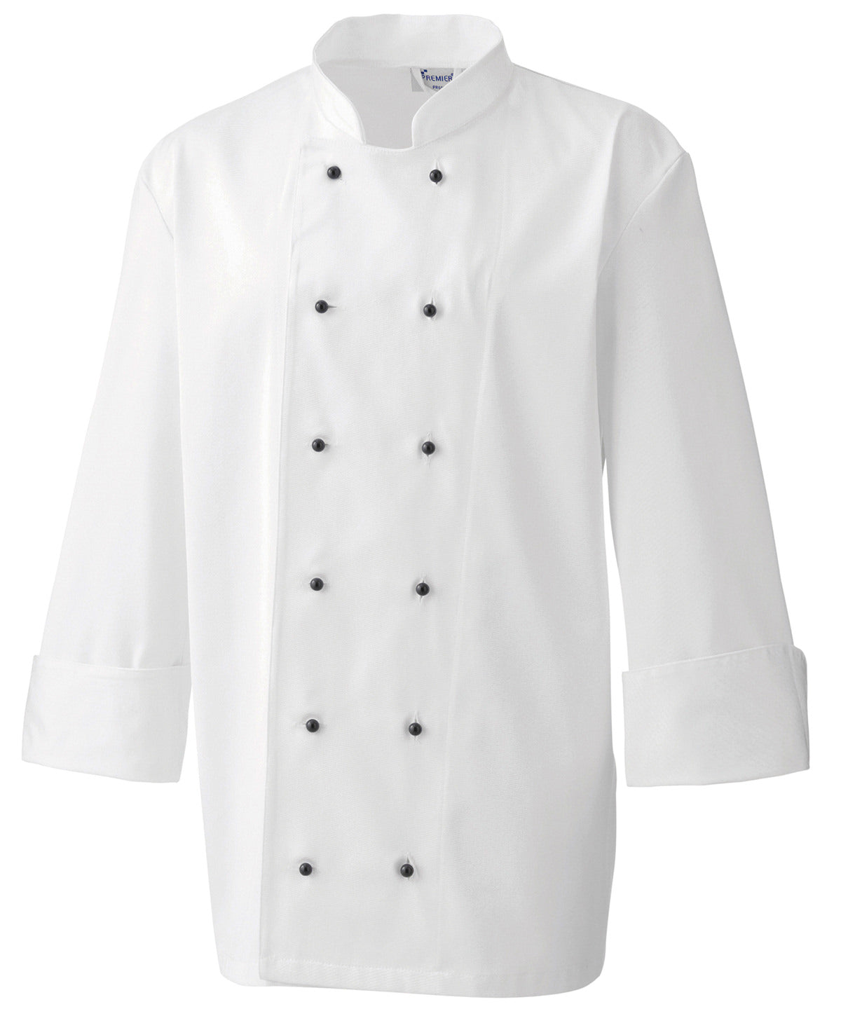 Chef Jacket Studs - Kockjacka med Avtagbara Knappar Black One size