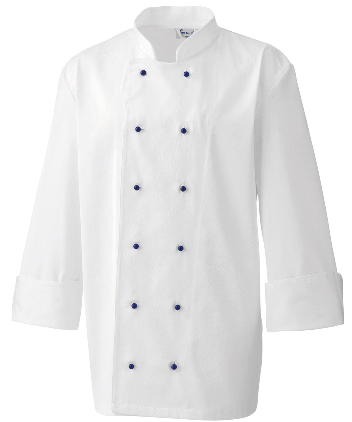 Chef Jacket Studs - Kockjacka med Avtagbara Knappar Navy One size