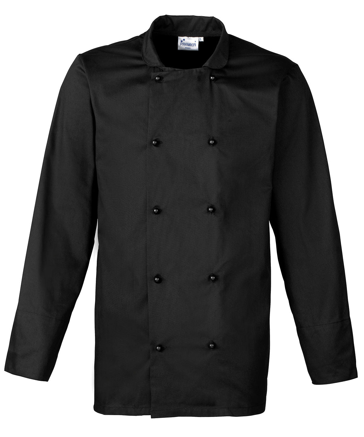 Chef Jackets - Kockjacka med Lång Ärm Black