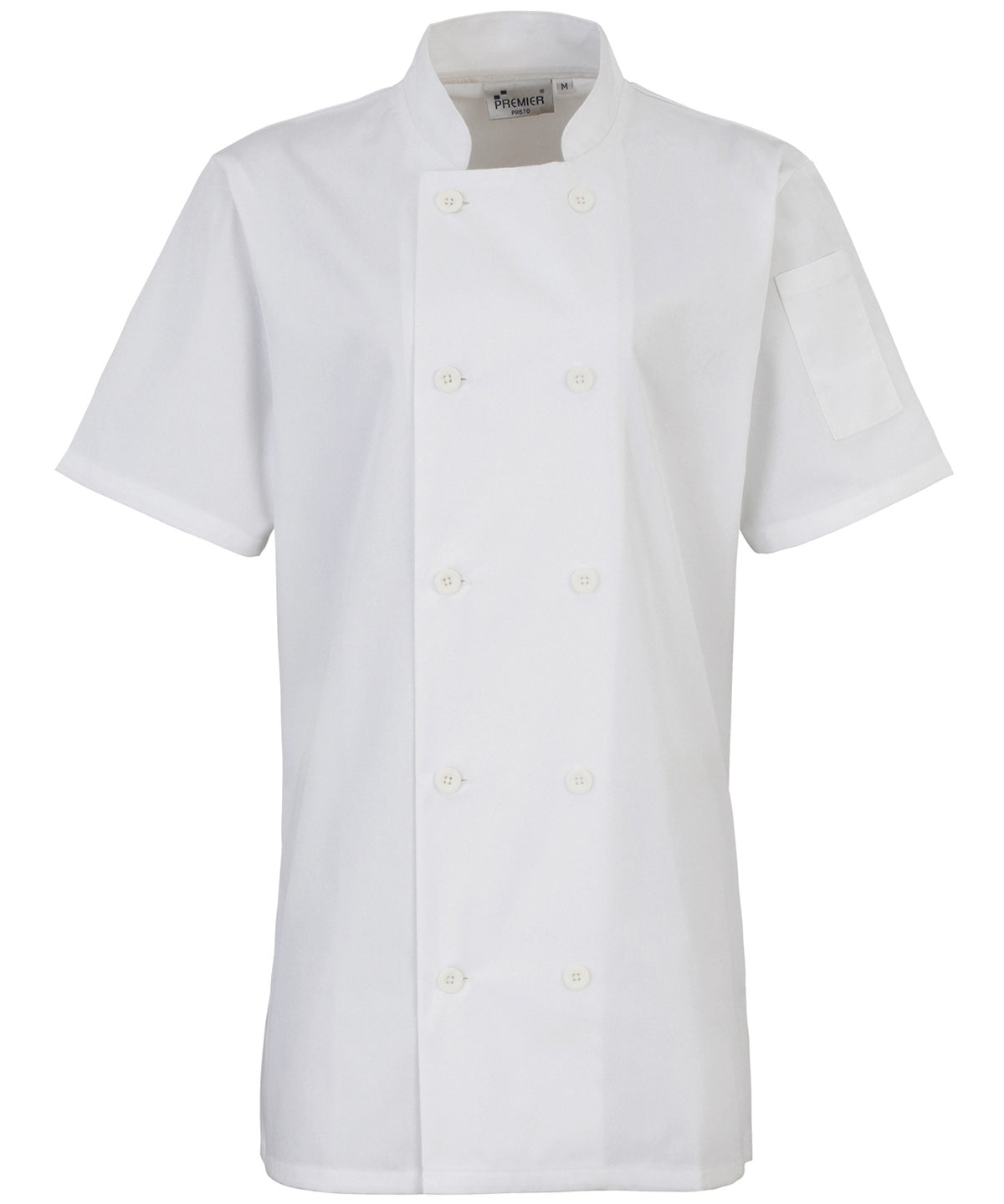 Chef Jackets - Dam Kortärmad Kockjacka White