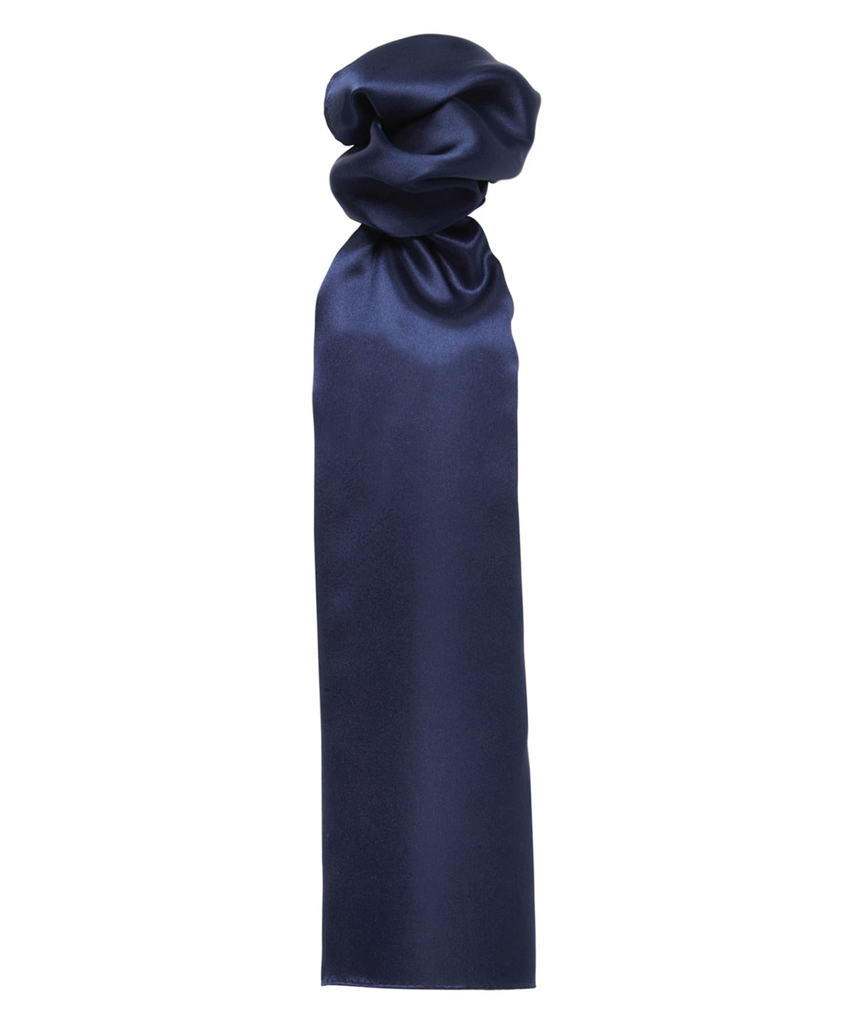 Scarves - Sjal i Satin för Den Moderna Damen Navy One size