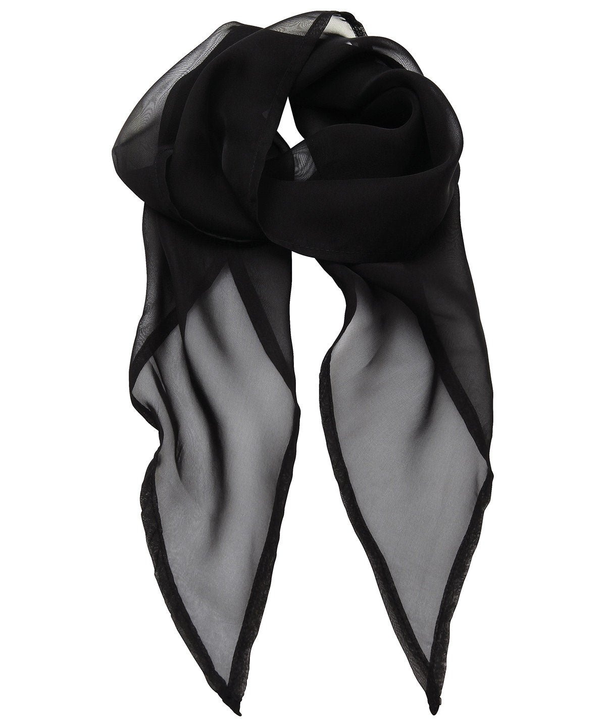 Scarves - Chiffonhalsduk Black One size