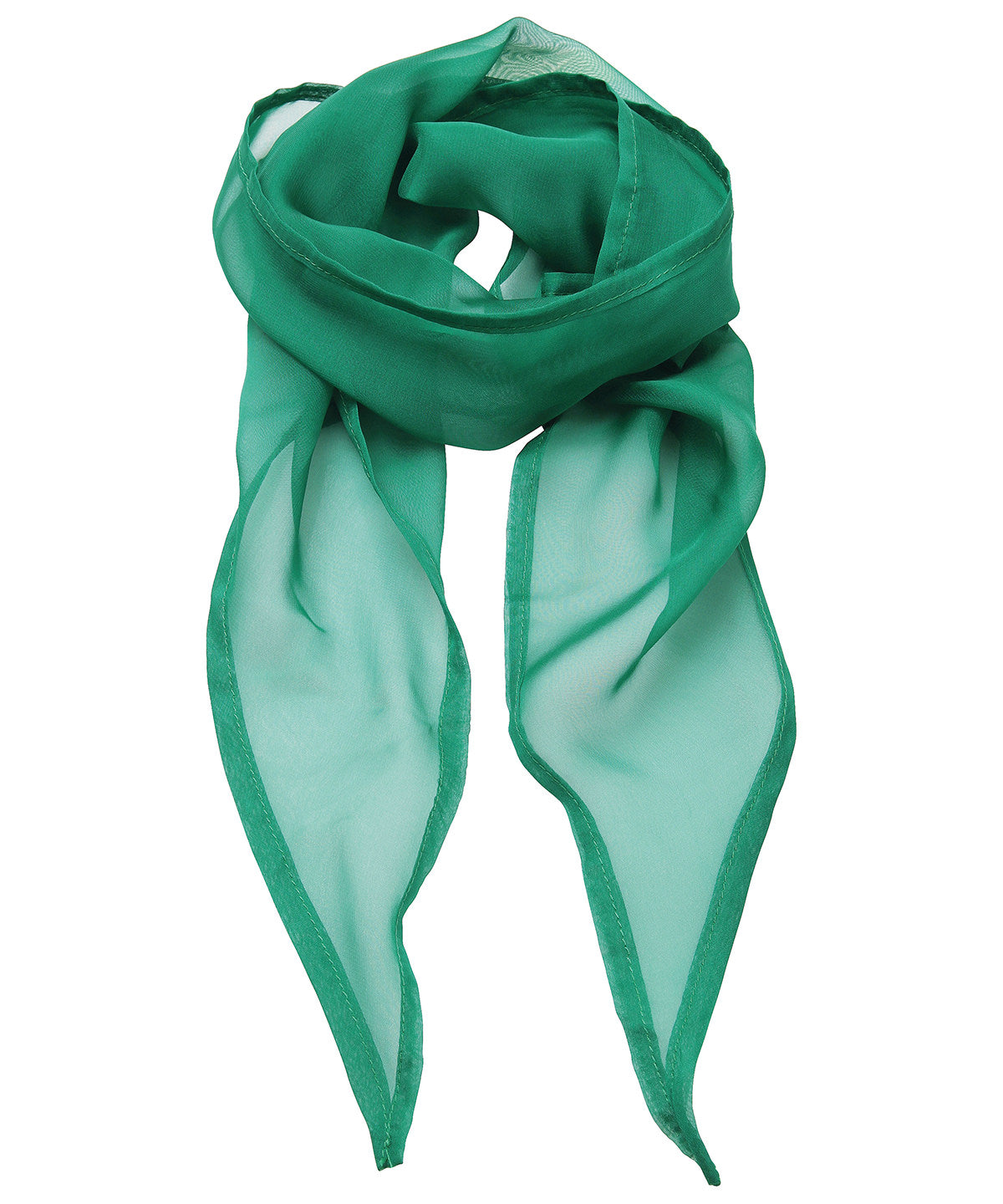 Scarves - Chiffonhalsduk Emerald One size