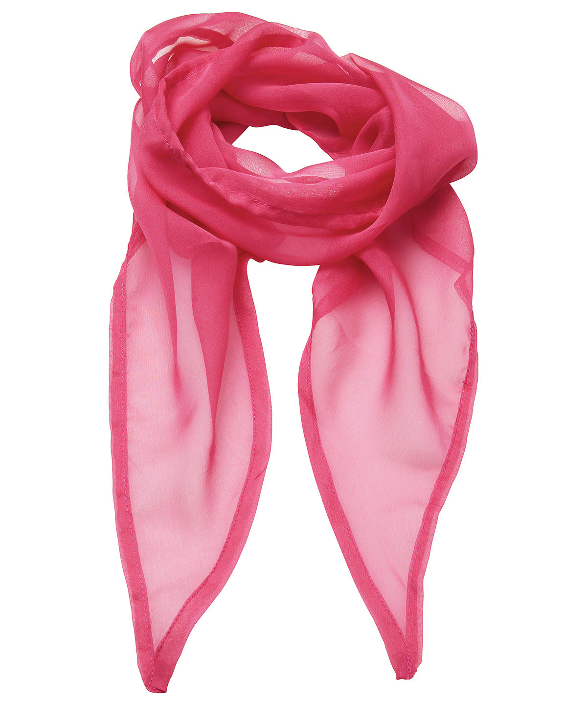 Scarves - Chiffonhalsduk Fuchsia One size