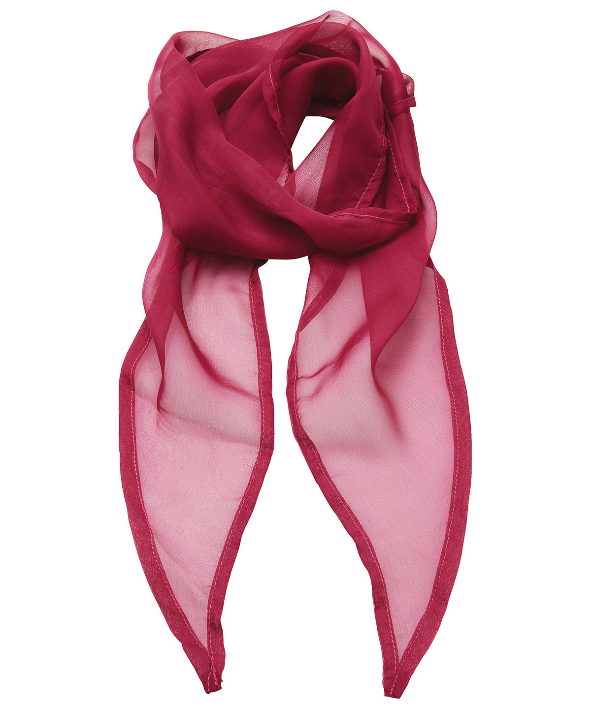 Scarves - Chiffonhalsduk Hot Pink One size