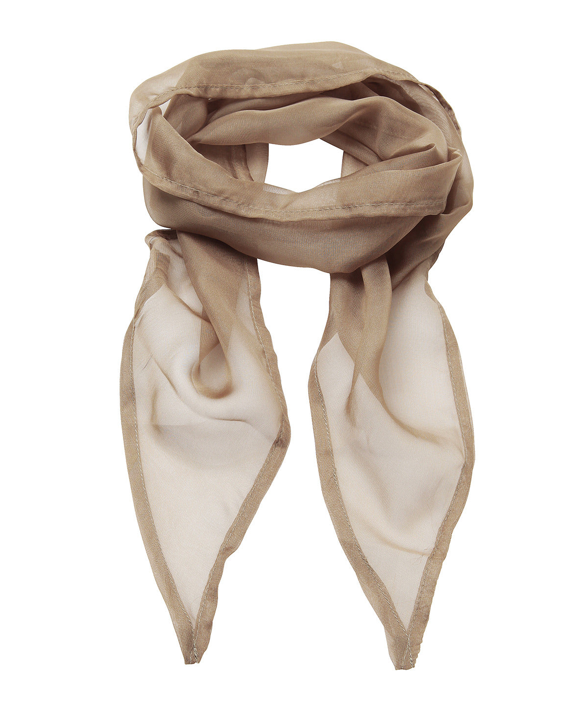 Scarves - Chiffonhalsduk Khaki One size