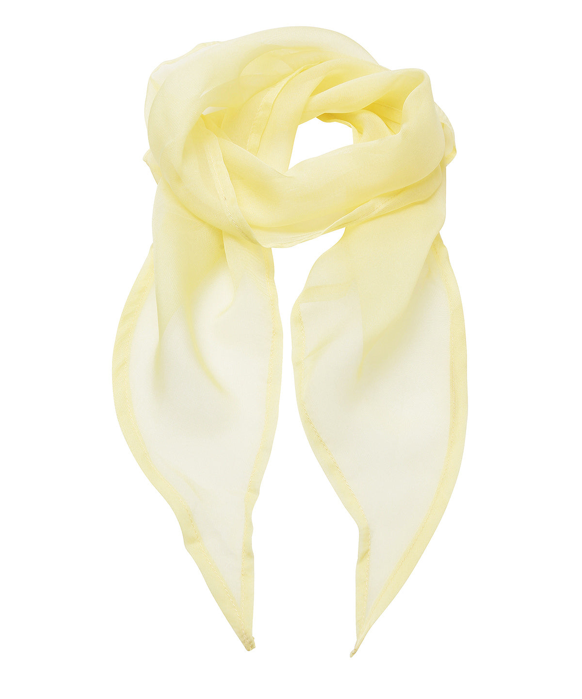 Scarves - Chiffonhalsduk Lemon One size