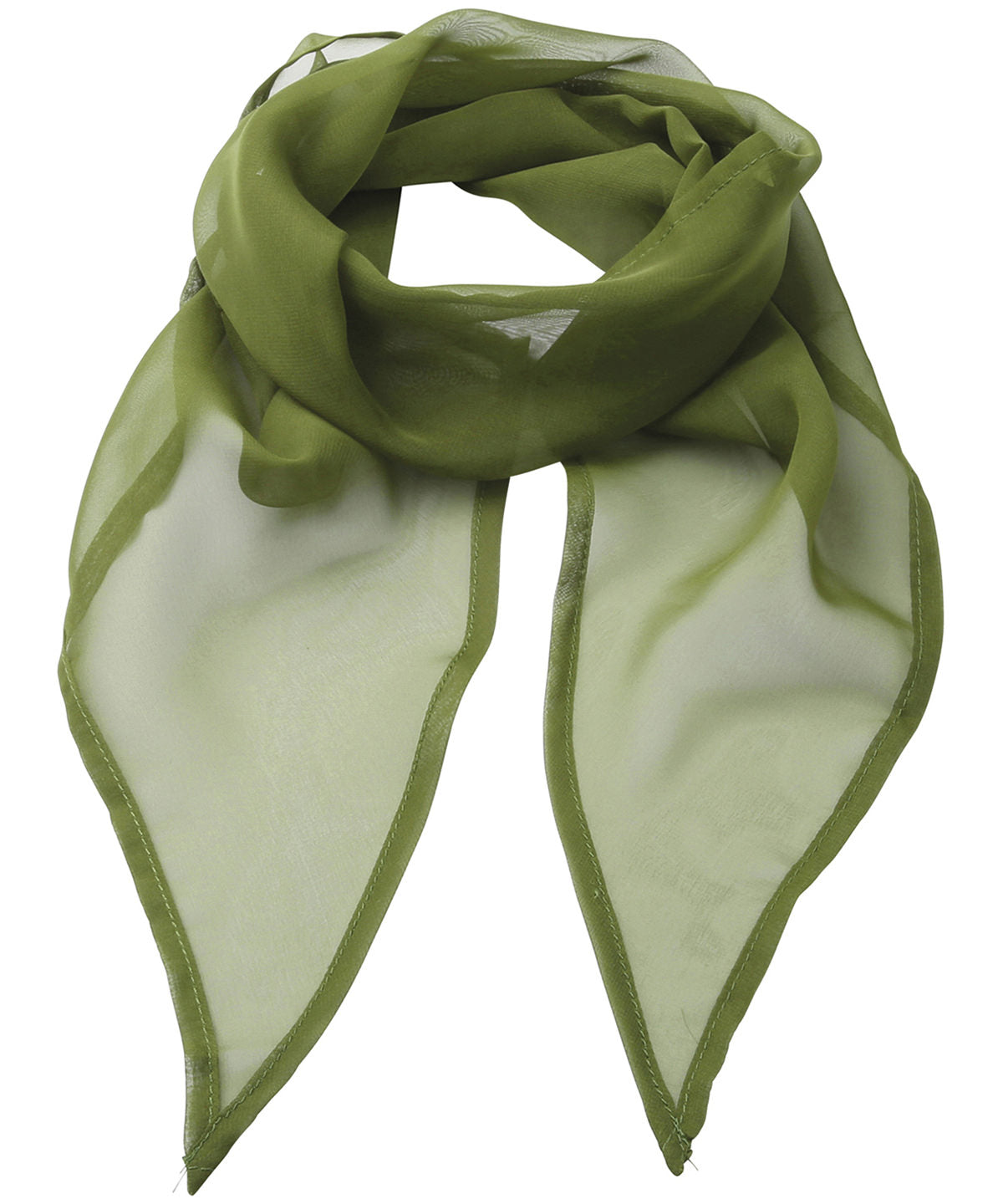 Scarves - Chiffonhalsduk Oasis Green One size