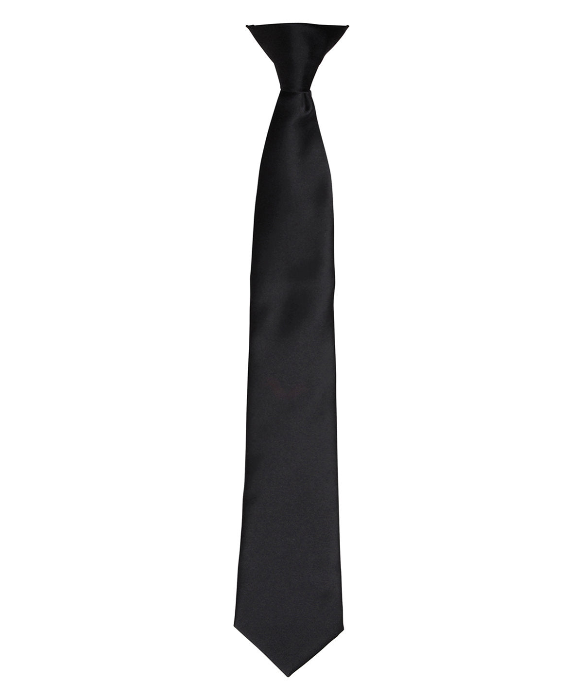 Ties - Elegant Satinclipsslips Black One size