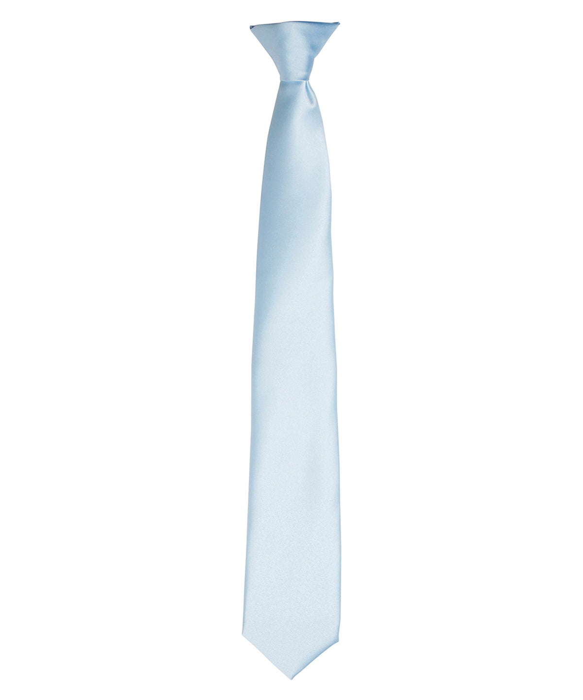 Ties - Elegant Satinclipsslips Light Blue One size