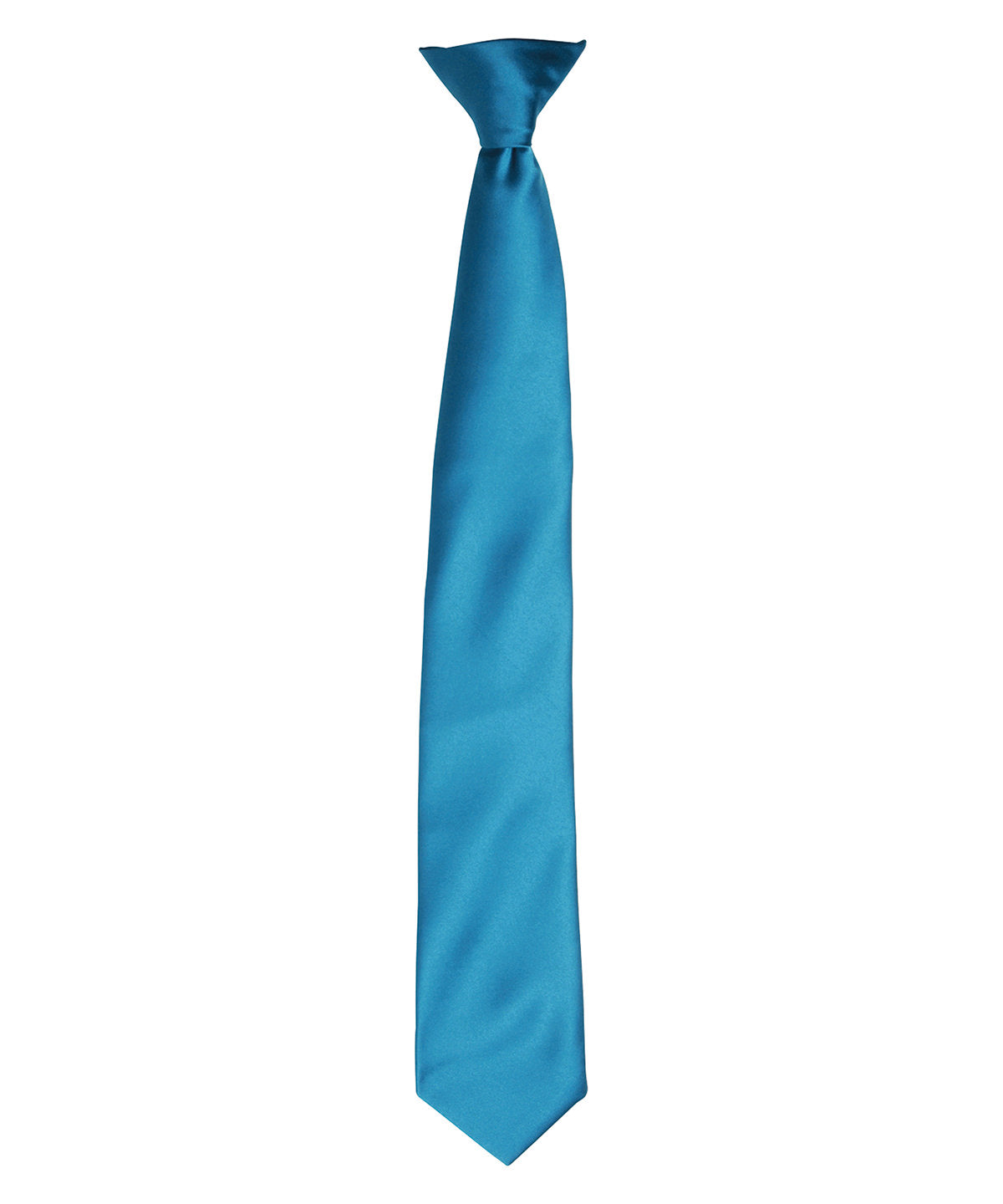 Ties - Elegant Satinclipsslips Teal One size