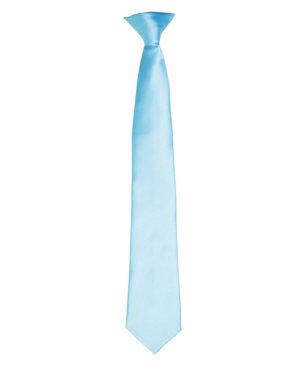 Ties - Elegant Satinclipsslips Turquoise One size