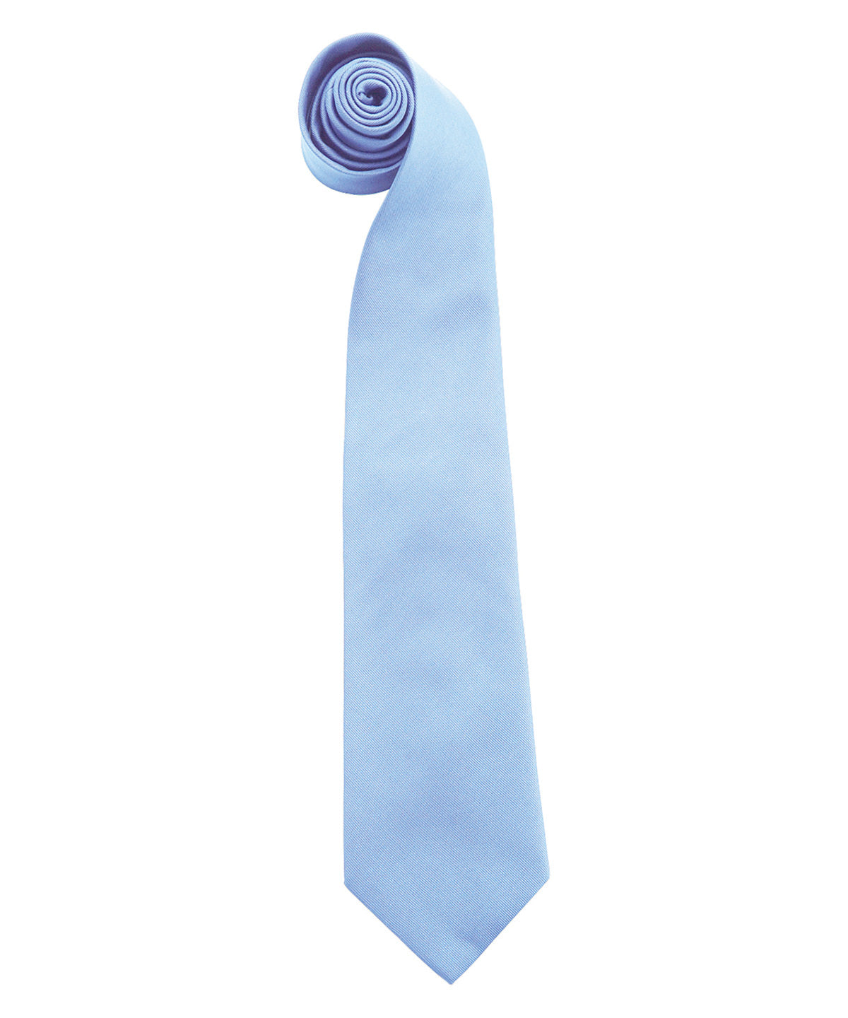 Ties - Stilren slips i 18 färger Mid Blue One size