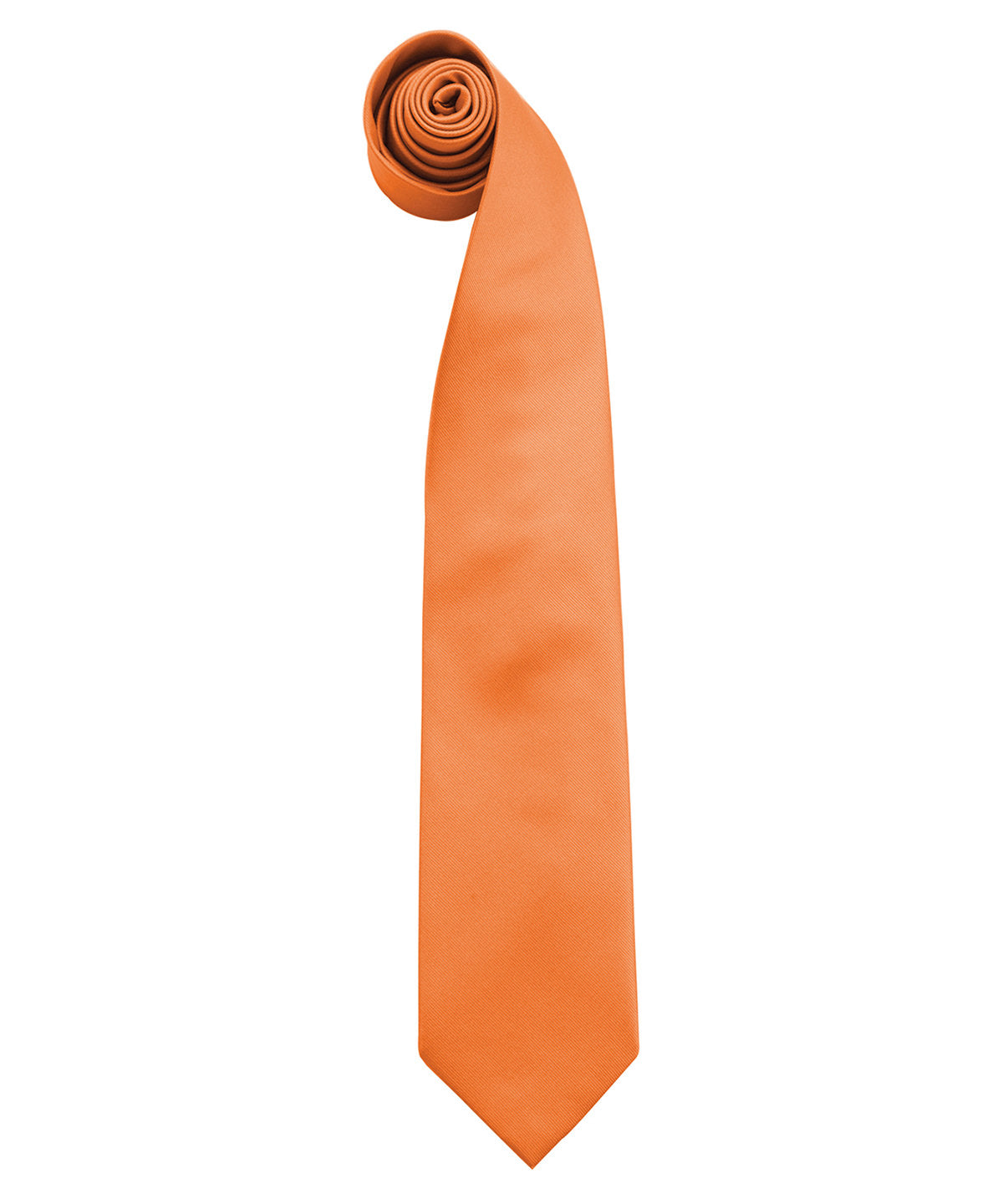 Ties - Stilren slips i 18 färger Orange One size