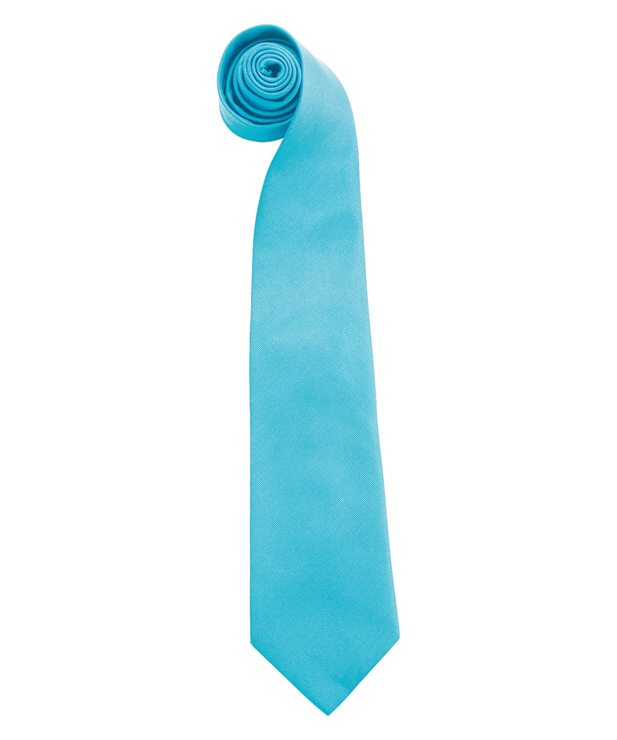 Ties - Stilren slips i 18 färger Turquoise One size