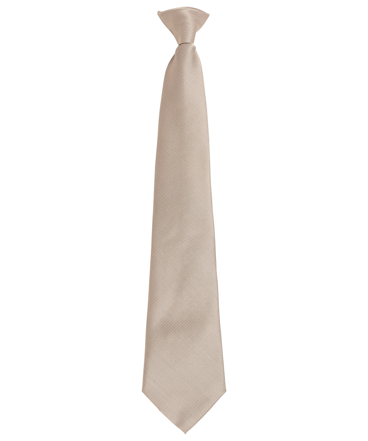 Ties - Stilfull slips med klämma Khaki One size